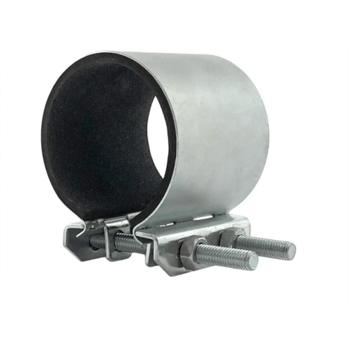 Хомут ремонтный односторонний трубный стальной оцинкованный Сансфера 43х32х70 мм
