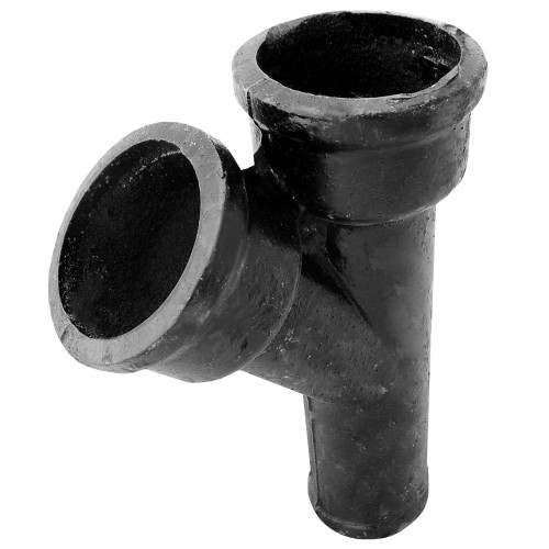 Тройник чугунный канализационный косой Ду 50-50 45гр б/н ГОСТ 6942-98 в Волгограде