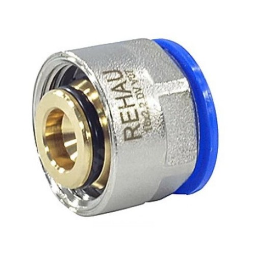 Соединитель для PE-X труб Дн 20-3/4" ВР (ВН) RAUTHERM S Rehau в Волгограде