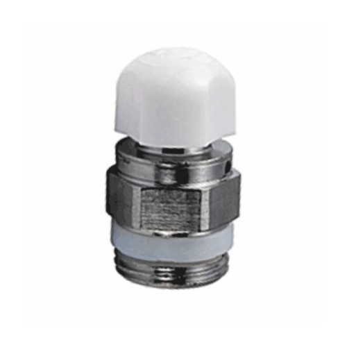 Кран Маевского ручной латунный Ду-15 (1/2") Ру-10 НР (НАР) с колпачком Giacomini R66A в Волгограде