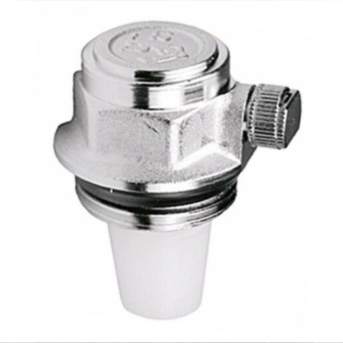 Воздухоотводчик автоматический латунный Ду-32 (1 1/4") Ру-14 НР (НАР) угловой левый Giacomini R200 в Волгограде