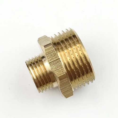 Ниппель латунный переходной НР STOUT 8 мм 1/2"