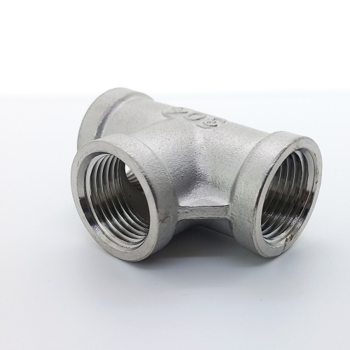 Тройник чугунный переходной оцинкованный ВР (ВН) 50 мм 1/2" ГОСТ 8949-75