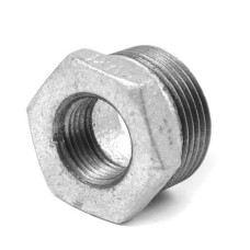 Футорка чугунная оцинкованная ВР-НР 20 мм 1 1/2" ГОСТ 8960-75