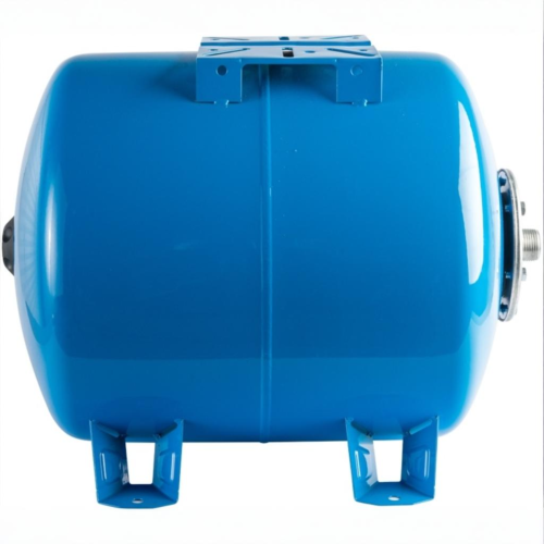 Гидроаккумулятор горизонтальный стальной с наружной резьбой STOUT STW 10 бар 80 л в Волгограде