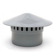 Заглушка канализационная PP-H серая Дн 50 б/нап VALFEX