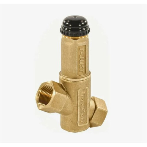 Клапан балансировочный латунный термостатический с внутренней резьбой 1,0 МПа R158A Giacomini 20 мм в Волгограде