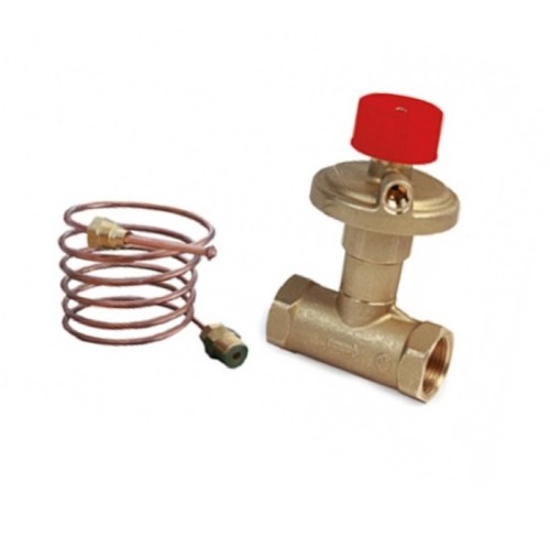 Клапан балансировочный латунный автоматический с внутренней резьбой 2,5 МПа R206C-1 Giacomini 15 мм в Волгограде