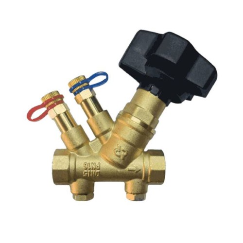 Клапан балансировочный латунный ручной с внутренней резьбой 1,6 МПа MVT-R Ридан 25 мм в Волгограде