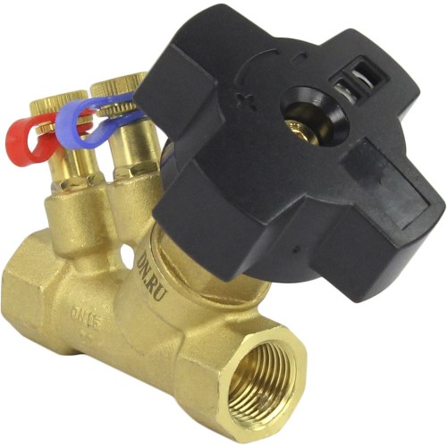 Клапан балансировочный латунный ручной с внутренней резьбой 1,6 МПа MVT-R LF Ридан 32 мм в Волгограде