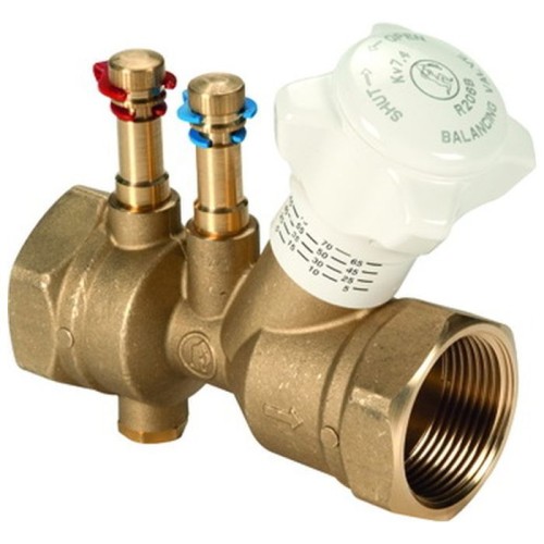 Клапан балансировочный латунный ручной с внутренней резьбой 2,5 МПа R206B Giacomini 20 мм в Волгограде