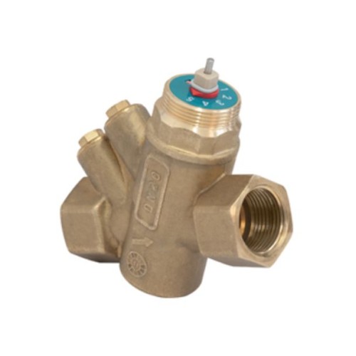 Клапан балансировочный латунный комбинированный с внутренней резьбой 2,5 МПа R206AM Giacomini 32 мм в Волгограде