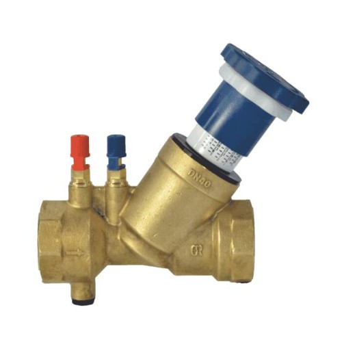 Клапан балансировочный латунный ручной с внутренней резьбой 2,5 МПа OR 25 мм в Волгограде