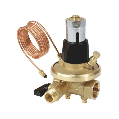 Клапан балансировочный латунный автоматический с внутренней резьбой 1,6 МПа Aquasfera EURO Aquasfera 25 мм в Волгограде