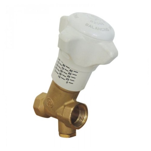 Клапан балансировочный латунный ручной с внутренней резьбой 2,5 МПа R206B-1 Giacomini 25 мм в Волгограде