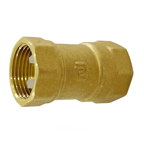 Клапан обратный латунный осевой пружинный с внутренней резьбой EPDM 1,6 МПа Эко 15 мм 1/2" в Волгограде