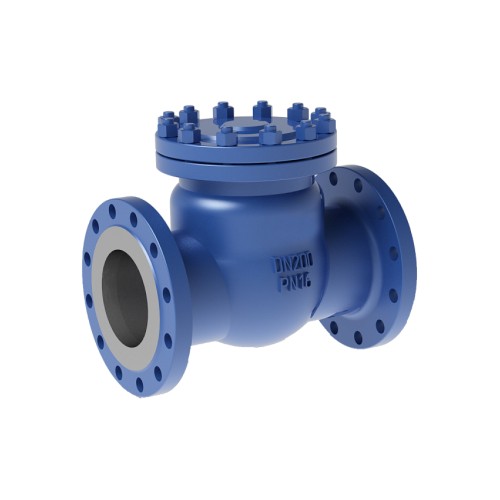 Клапан обратный стальной поворотный фланцевый 2,5 МПа 19лс76нж ЧАЗ 100х350 мм ГОСТ 33423-2015 в Волгограде