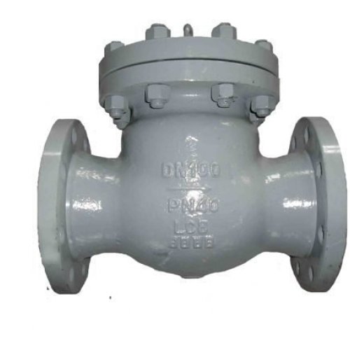 Клапан обратный стальной поворотный фланцевый 4,0 МПа 19с53нж 100 мм в Волгограде