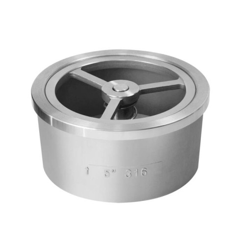 Клапан обратный нержавеющий Y-тип межфланцевый 2,5 МПа D71-H71W ABRA 15х28 мм в Волгограде