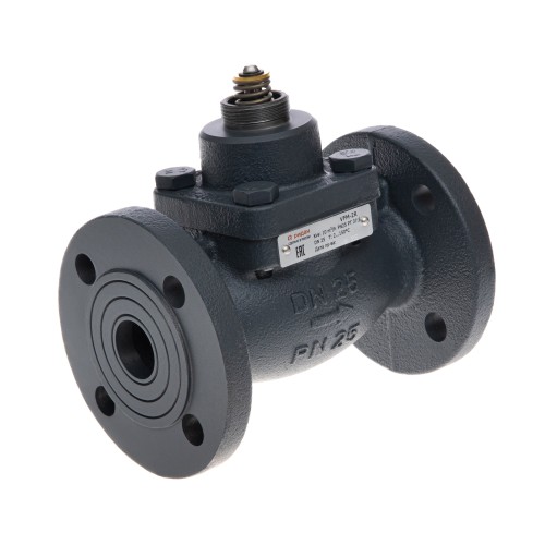 Клапан регулирующий чугуный двухходовой фланцевый 1,6 МПа VFM-2R Ридан 300х698 мм в Волгограде