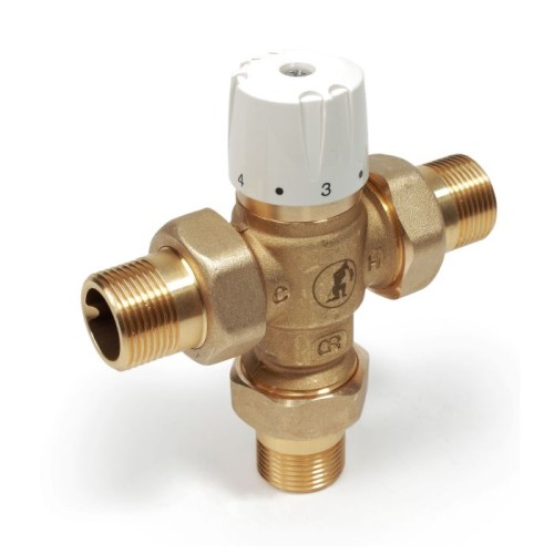 Клапан смесительный латунный термостатический седельный с наружной резьбой 1,0 МПа Giacomini 50х234 мм в Волгограде