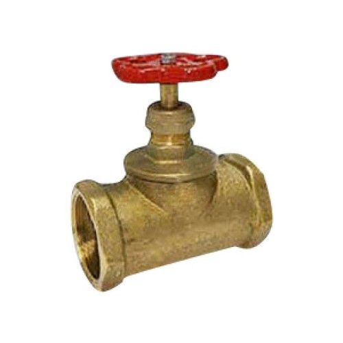 Клапан запорный латунный с внутренней резьбой 1,6 МПа 15б1п БАЗ 32х95 мм в Волгограде