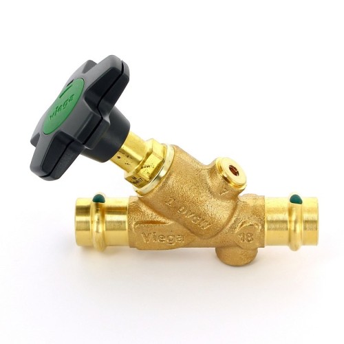 Клапан запорный бронзовый пресс 1,6 МПа Viega 25 мм в Волгограде