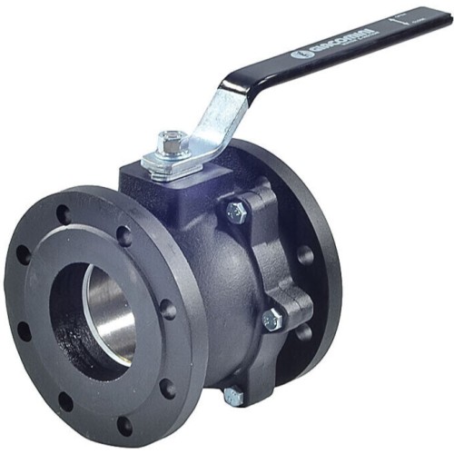 Кран шаровый чугунный фланцевый Ду-15 Ру-16 L=115мм полнопроходной Giacomini R740F в Волгограде