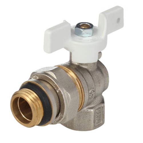 Кран латунный трехходовой стандартнопроходной для манометра НР-накидная гайка Ру 40 Aquasfera 1125 Aquasfera 15 мм 1/2" в Волгограде