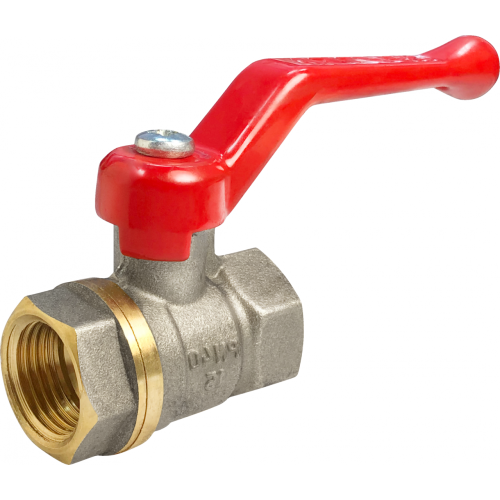 Кран запорный латунный стандартнопроходной с ручкой-рычагом ВР (ВН) Ру 16 ПРАКТИК 120 ГАЛЛОП 15 мм 1/2" в Волгограде