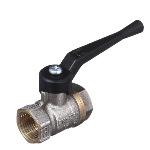 Кран запорный латунный стандартнопроходной с ручкой-бабочкой ВР-накидная гайка Ру 40 Pride LD 15 мм 1/2" в Волгограде