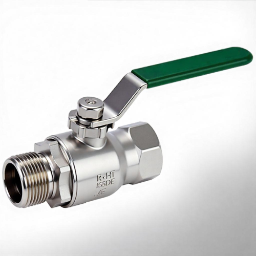 Кран запорный латунный стандартнопроходной с ручкой-рычагом ВР-НР Ру 42 R254WL Giacomini 10 мм 3/8" в Волгограде