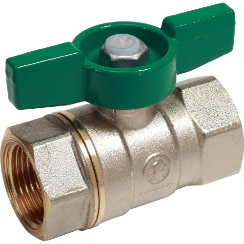 Кран запорный латунный стандартнопроходной с ручкой-бабочкой ВР (ВН) Ру 42 R251W Giacomini 15х56 мм 1/2" в Волгограде