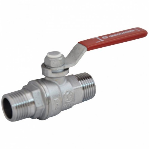 Кран запорный латунный полнопроходной с ручкой-рычагом НР Ру 20 Ideal 099 Itap 20 мм 3/4" в Волгограде