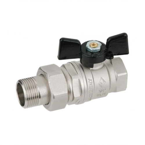 Кран запорный латунный полнопроходной с ручкой-бабочкой ВР (ВН) Ру 40 Pride LD 15 мм 1/2" в Волгограде