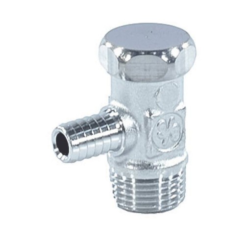 Кран шаровый латунный сливной стандартнопроходной НР-штуцер Ру 10 R65D Giacomini 8х80 мм 1/4" в Волгограде