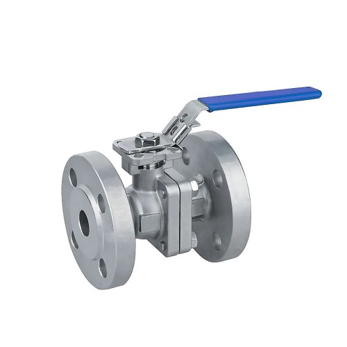 Кран запорный трехсоставной нержавеющий фланцевый полнопроходной ручка-рычаг Ру 16 Benarmo 150 мм в Волгограде