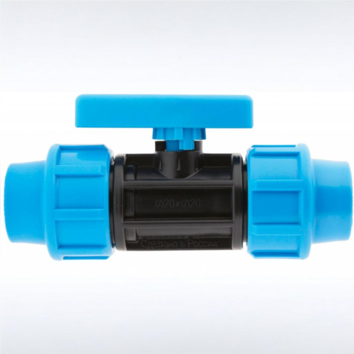 Компрессионный кран ПНД Дн 32-32 Ру-16 Джилекс в Волгограде