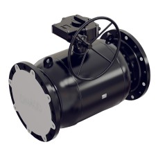 Кран запорный стальной фланцевый с редуктором полнопроходной Ст20 КШ.Ф.П. ALSO 400х990 мм