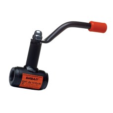 Кран запорный стальной резьбовой стандартнопроходной Ст20 КШТ.12. АДЛ 20х75 мм 3/4"