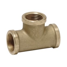 Тройник латунный переходной ВР (ВН) Aquasfera 10 мм 3/8"