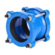 Муфта чугунная соединительная Ду-50 (Дн 59-72) Ру-16 L=150мм ДРК