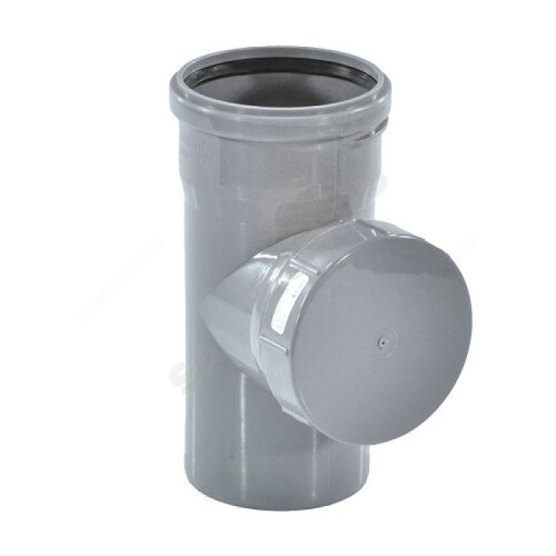 Ревизия НПВХ (ПВХ) с раструбом Дн 110 серая безнапорная в комплекте с крышкой ТУ 6-49-33-92 Агригазполимер в Волгограде