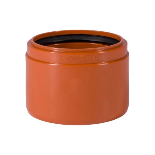 Переход НПВХ (ПВХ) Дн 315 коричневый безнапорный на раструб керамической трубы Ostendorf KGUSM в Волгограде