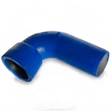 Отвод раструб-гладкий конец ОРГ Ду-300 15 градусов RJ (ВРС) ВЧШГ с ЦПП цинк+AL ГОСТ ISO 2531-2012