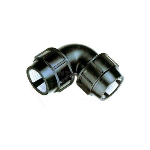 Отвод ПЭ компрессионный Дн 25 90гр Джилекс в Волгограде