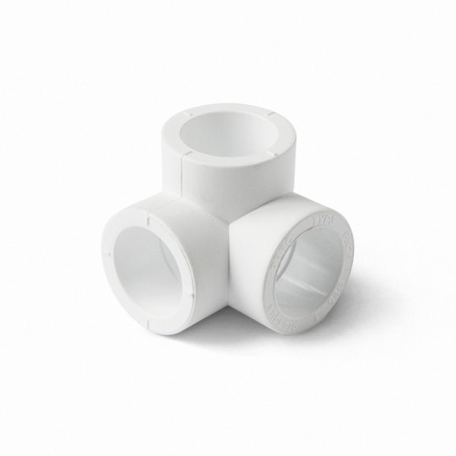 Угольник PP-R тройной серый Дн 20 Wavin Ekoplastik в Волгограде