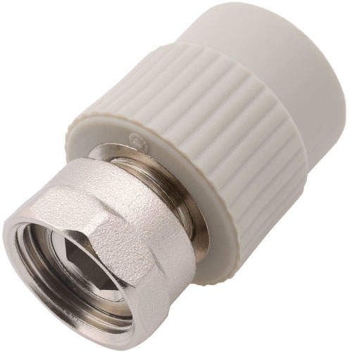 Переход PP-R серый с накидной гайкой Дн 25-3/4" Wavin Ekoplastik в Волгограде