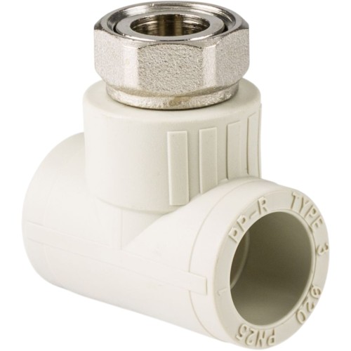 Тройник PP-R с накидной гайкой Дн 20-3/4" Pro Aqua в Волгограде