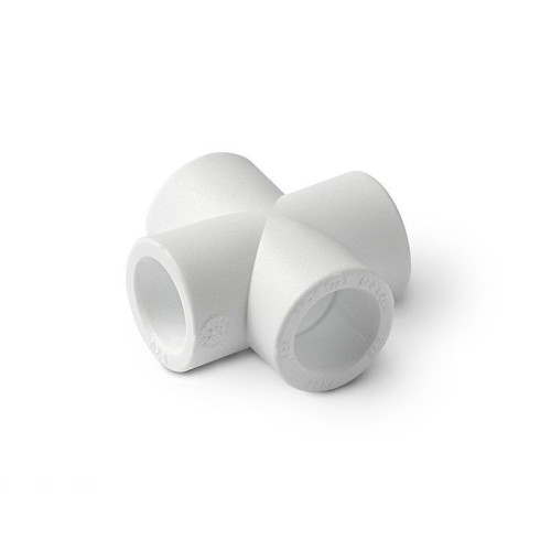 Крестовина PP-R переходная белая Дн 25-20 Pro Aqua в Волгограде